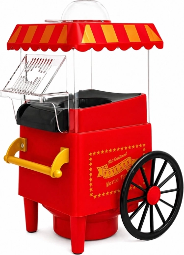 Popcorn zonder olie dankzij hete lucht