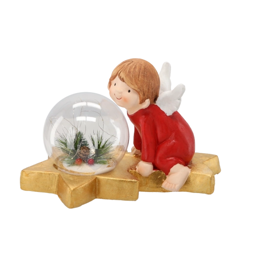 Stabiele gouden ster voor veilig neerzetten