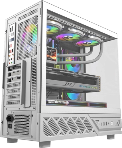 270° panoramisch zicht door gehard glas