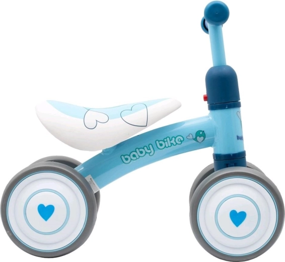 Stabiele vierwielige uitvoering voor zelfverzekerde eerste stapjes