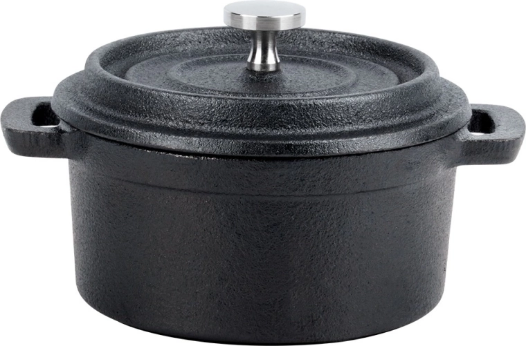 Massief gietijzer voor gelijkmatige warmte