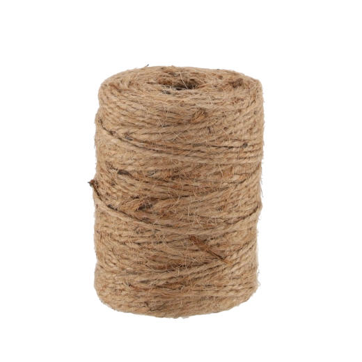 Set juten touw 60 m en 10 tuinetiketten 10 × 6 cm