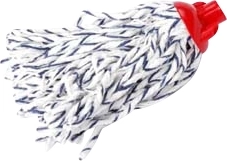 Tweerkleurige katoenen mopkop 160 g