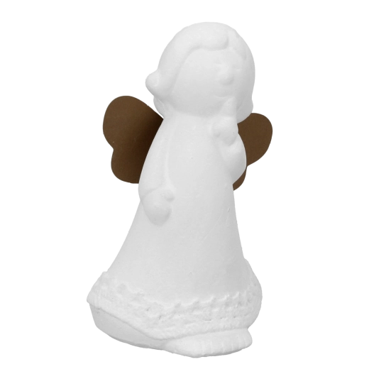 Subtiel design met engelachtige symboliek