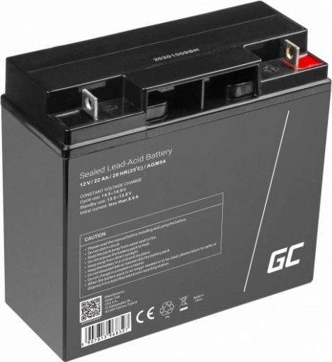 Accu Green Cell AGM VRLA 12 V 22 Ah