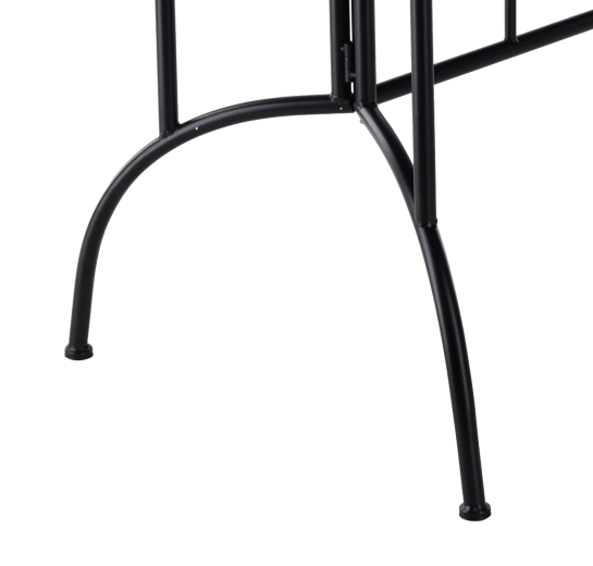 Stevig metalen frame en stabiele constructie