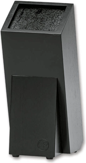 Böker Manufaktur Solingen Gusto Wood Black messenstandaard van zwart hout