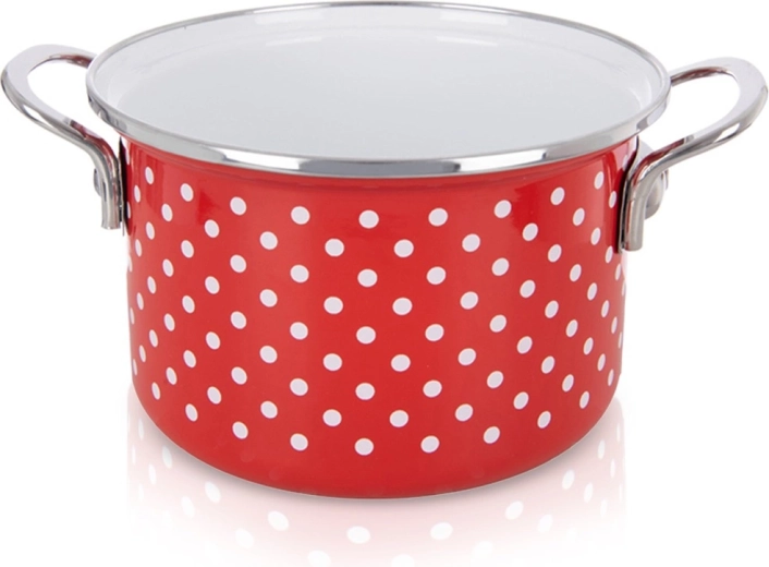 Geëmailleerde pan Tečka 18 cm, 2 l