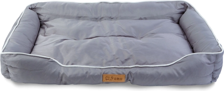 Grijs hondenbed 48 × 35 × 8 cm
