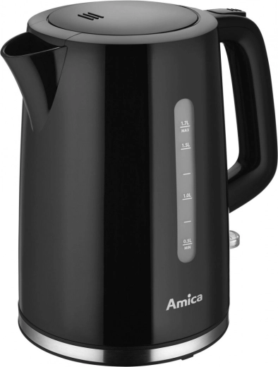 Elektrische Waterkoker Amica 1.7l Zwart