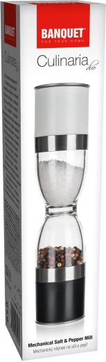 Elegante RVS met transparante reservoirs