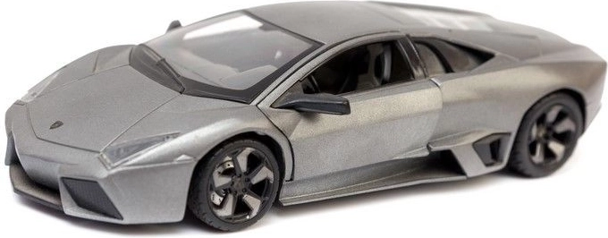 Automodel Lamborghini Reventon 1:24 zilverkleurig - 1 stuk