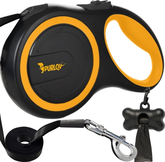 Purlov automatische oprolbare hondenriem 8 m tot 50 kg - 1 stuk
