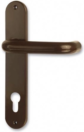 Deurkruk Standard 72 mm bruin kunststof