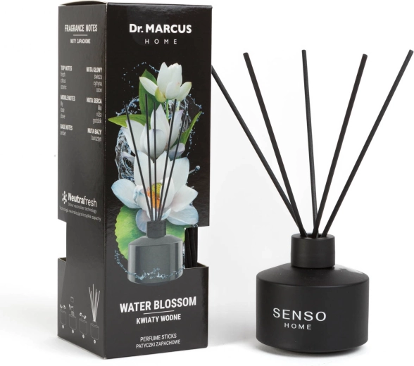 Dr. Marcus huisgeurdiffuser met stokjes Water Blossom 100 ml