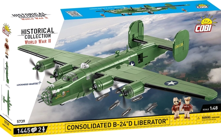 COBI Consolidated B-24D Liberator Axis Nightmare bouwset