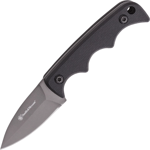 Smith & Wesson H.R.T. Spear Point nekmes 5 cm met titanium-nitride afwerking