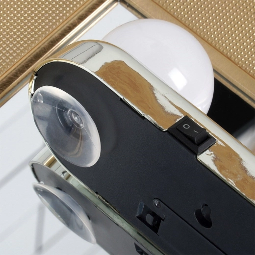 Eenvoudige montage met zuignappen, zonder boren