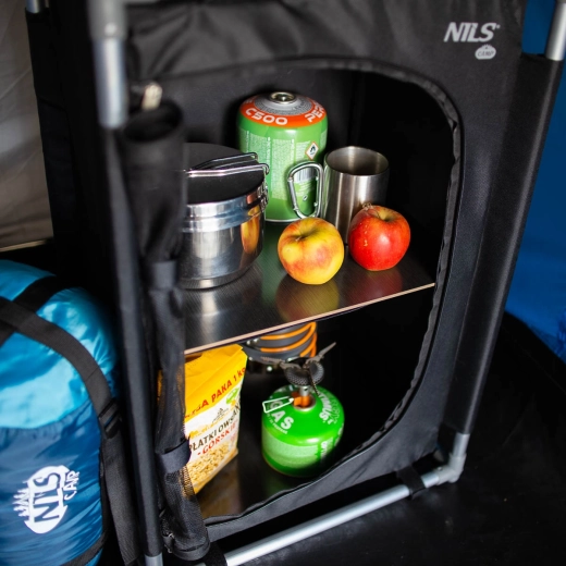 Geventileerd frontpaneel en 2 legplanken