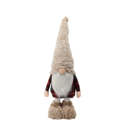 Typische gnome-look voor een kerstsfeer