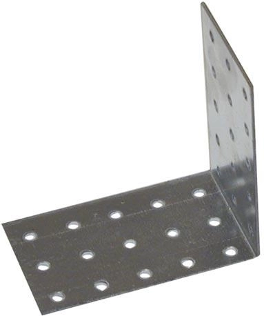 Constructie stalen hoeklijn 60 × 120 × 120 mm, verzinkt