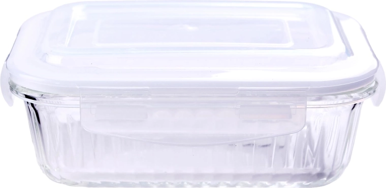 Glazen voedselcontainer van borosilicaatglas 640 ml