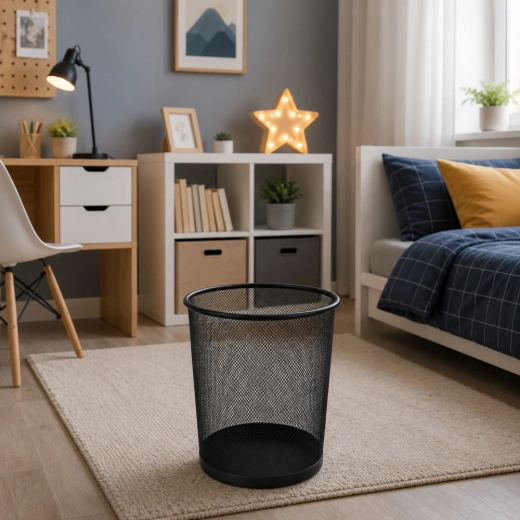 Elegant zwart design en ronde vorm
