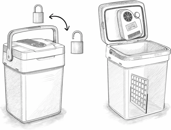 Veilige en praktische constructie voor onderweg
