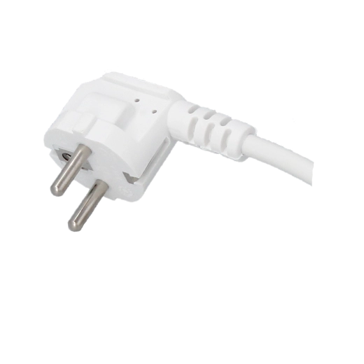 Haakse stekker voor krappe ruimtes