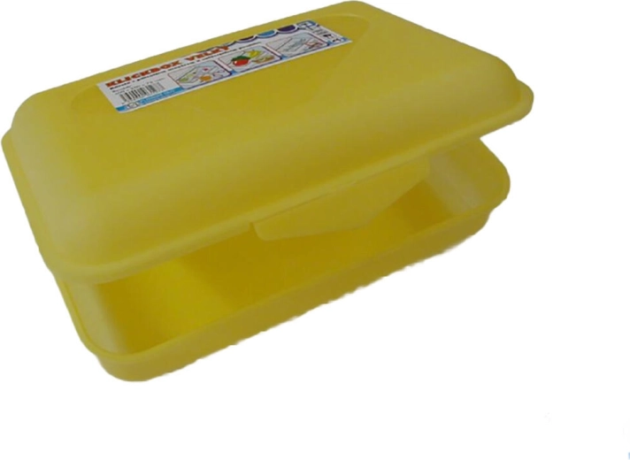 Klickbox kunststof opbergbox 30 × 20 × 7,5 cm – mix kleuren
