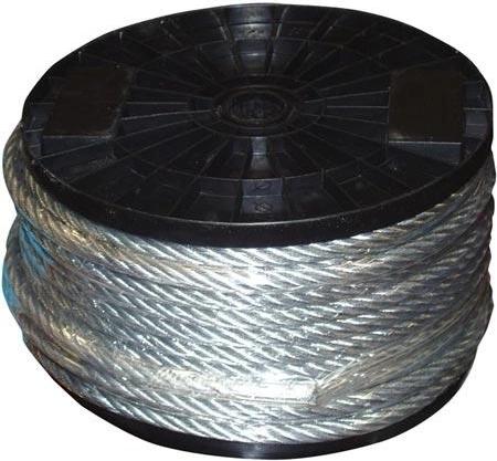Gegalvaniseerde staalkabel 5 mm, 75 m