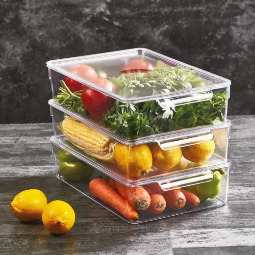 Afneembaar deksel en stapelbaar