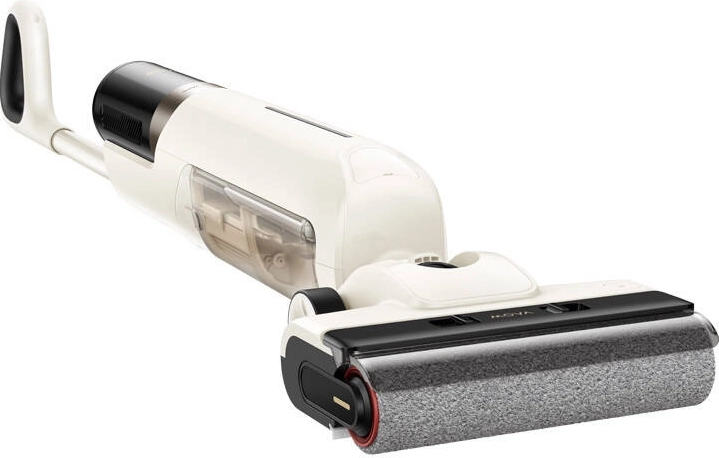 Stofzuigt en dweilt tegelijk