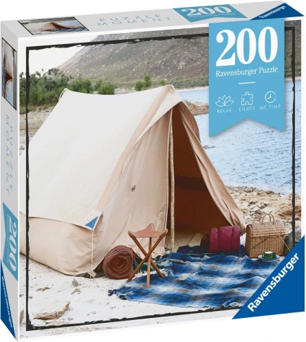 Puzzle Momenty 200 stukjes - Kamperen