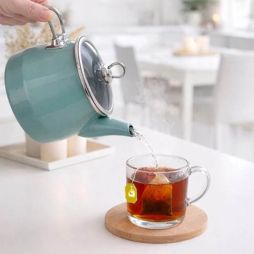 Praktisch deksel en comfortabel uitschenken