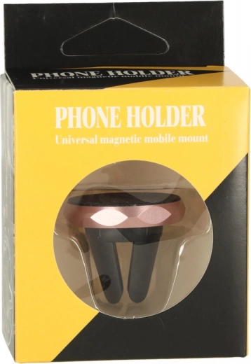 Magnetische autohouder voor ventilatierooster – Roze