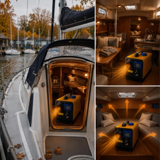 Ook geweldig voor een boot en kleinere cabines