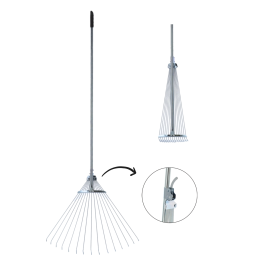 Traploos verstelbare werkbreedte