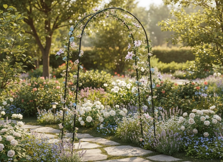 Elegante entree naar de tuin