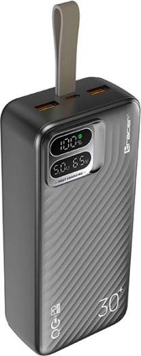 Powerbank tracer blaze 30000 mah 65 w, zwart
