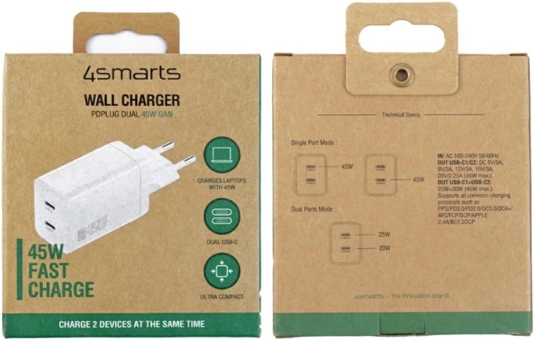 Snel en veilig laden voor de meeste apparaten