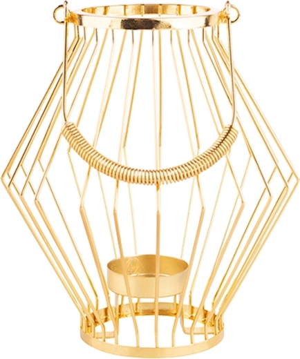 Goudkleurige metalen uitvoering als elegante decoratie