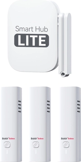Wi‑Fi-termohygrometer Baldrtherm HCS802ARF met Smart Hub LITE