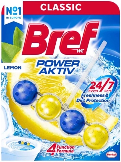 Bref Power Aktiv WC-hanger Lemon 50 g