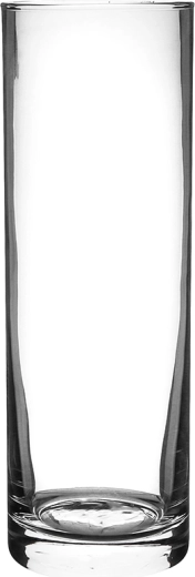 Glazen vaas Cylinder 10 × 40 cm transparant