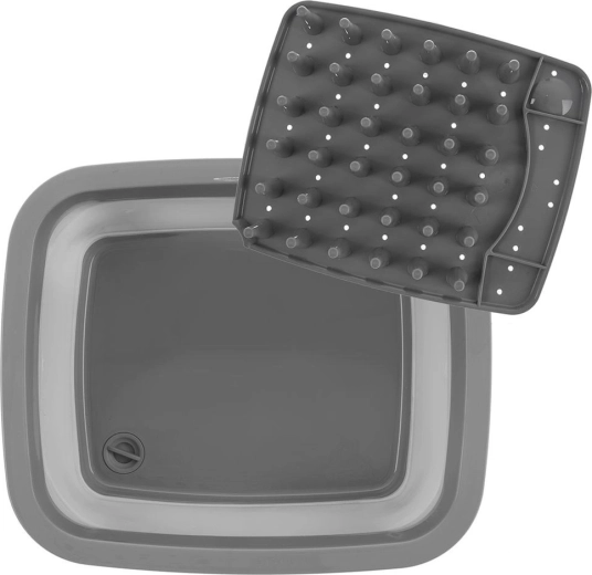 Afvoer met stop en gecontroleerd leeglaten