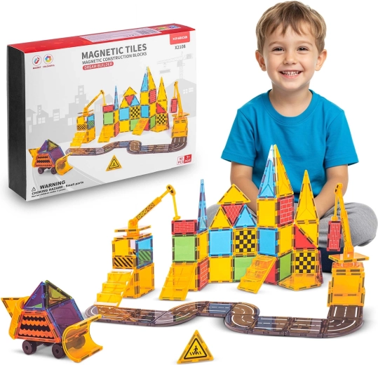 Magnetische bouwset Ricokids met 90 onderdelen