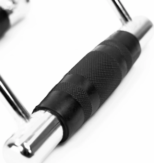 Rubberen handgrepen voor maximale greepzekerheid