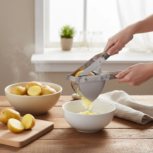 Fijne aardappelen zonder moeite