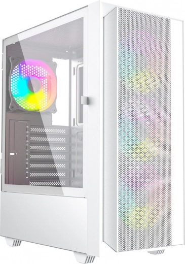 Midi-tower pc-behuizing FORNAX 4000 ARGB wit